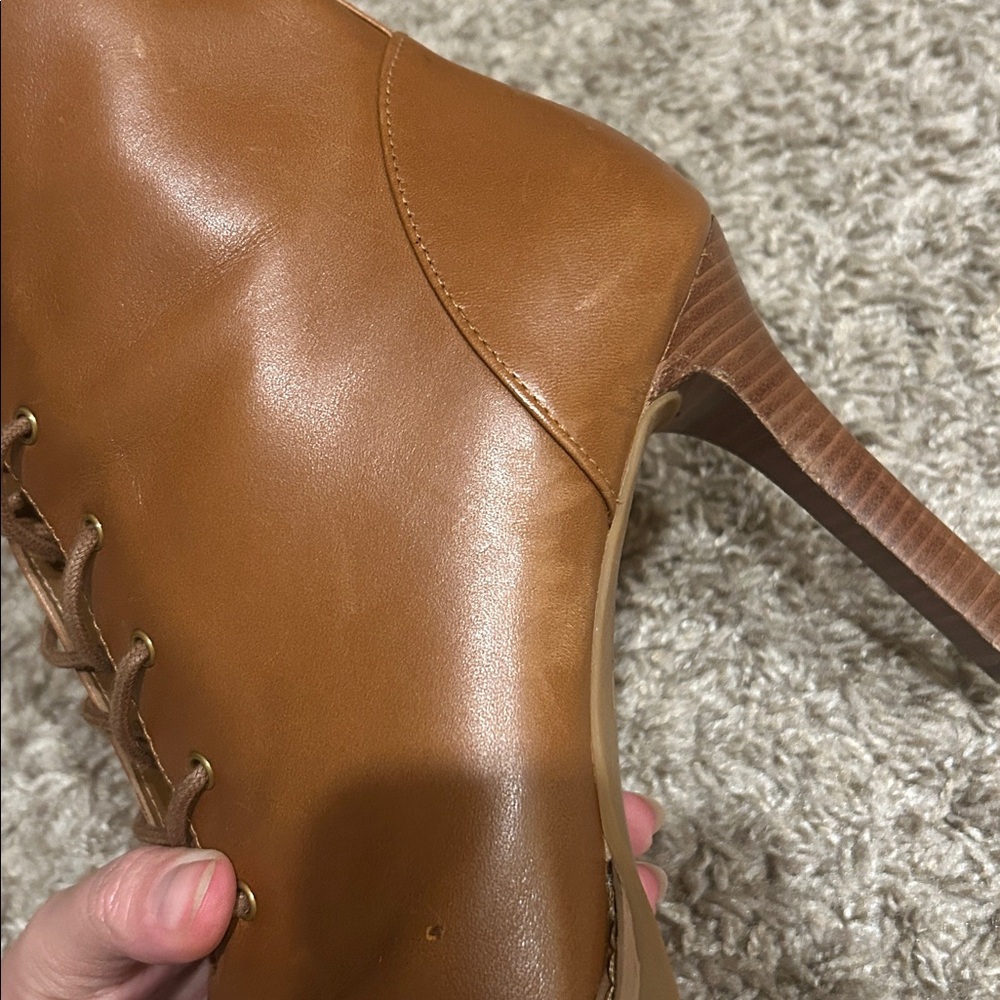 Michael Kors Lace Up Boots - Picture 4 of 14
